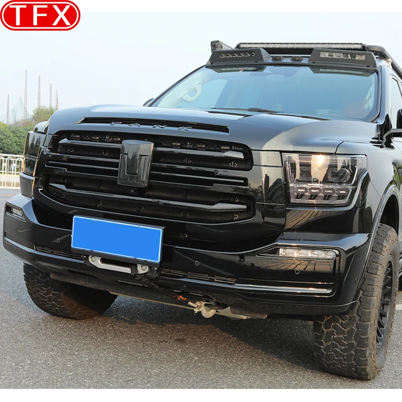 For GWM Tank 500 Great Wall Car Styling Front Grille Conversion Front Blackout Marker Decoration Parts Modification Accessories