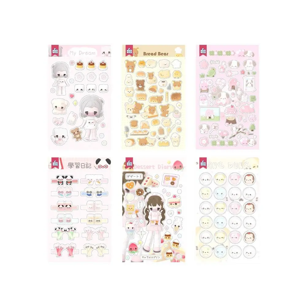 

Новые принадлежности для декора телефона, 3D наклейка из пенопласта, милый многофункциональный журнал, деко, самоклеящийся мультяшный альбом для вырезок, коллаж