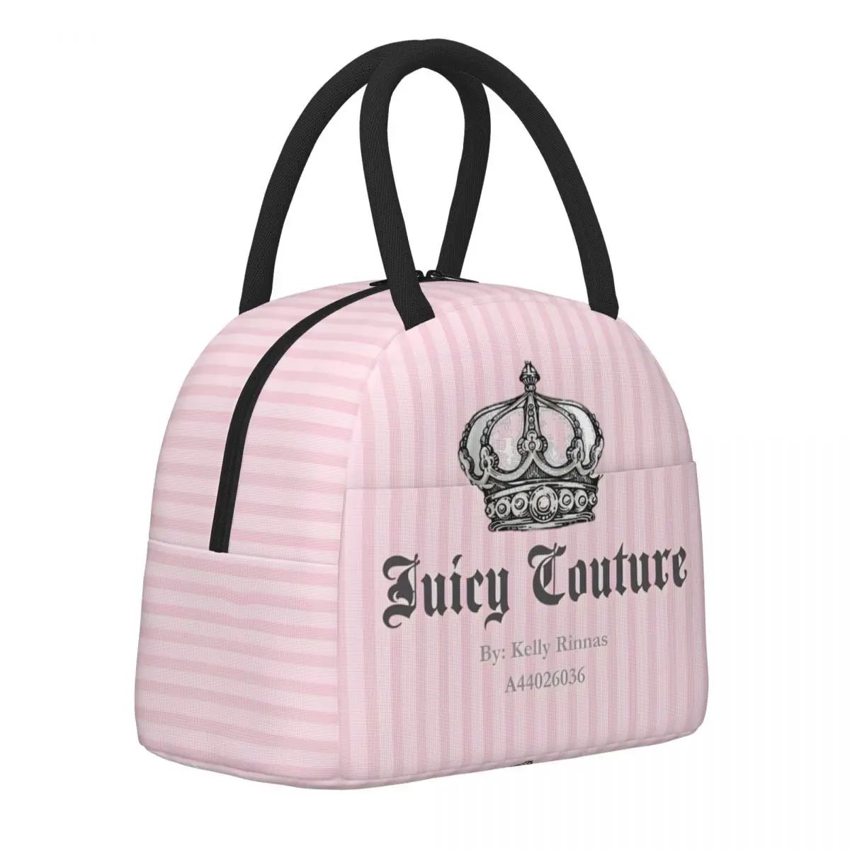 Juicy-Couture Large Insulated Lunch Bags Thermal Bag Lunch Container Leakproof Tote Lunch Box Food Storage Bags Office Travel