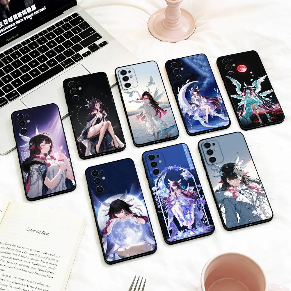 C-Cool G-Genshin-Impact-columbina Phone Case For Samsung S 25,24,23,22,30,21,10,9,Ultra,Plus,Lite,FE,4,5 G Soft Black Case
