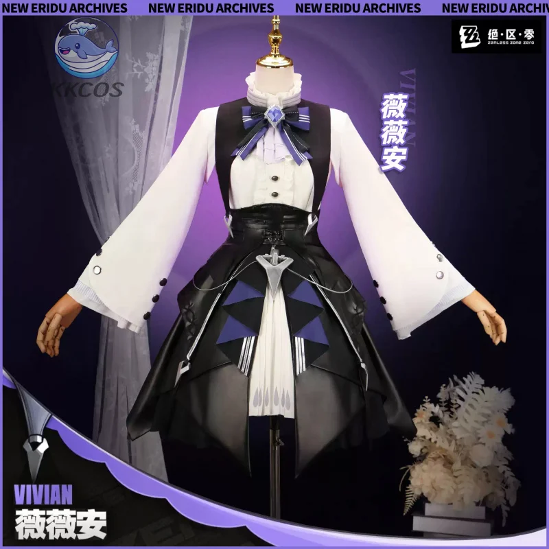

Zenless Zone Zero Vivian Banshee cosplay Christmas Party Gorgeous Uniform Accessories Props Complete Set KKcos