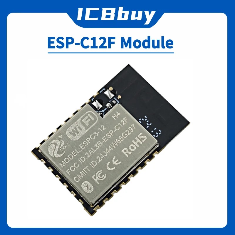 Módulo ESP32-C3 Série ESP-C12F WIFI + Bluetooth Compatível com C3-12F