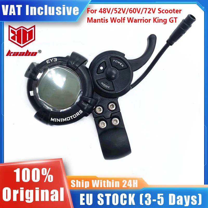 Image of EU-LAGER Kaabo Minimotors EY3 Display für Mantis Wolf Warrior King GT 48V/52V/60V/72V Roller Originalteile
