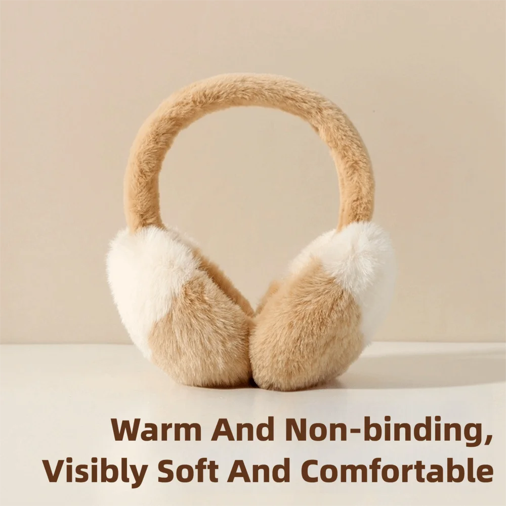 إكسسوارات الشتاء مادة سماكة الأذن دفئا مادة لينة غطاء للأذنين الشتوية تصميم قابل للطي غطاء الأذن الطقس البارد