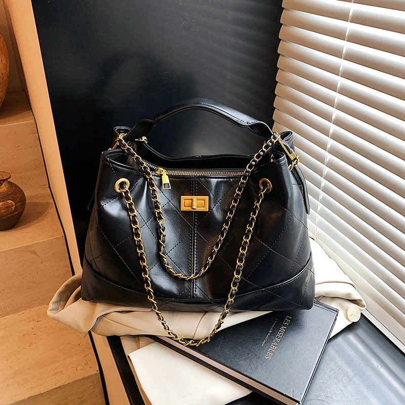 

Stylish Minimalist Casual Commuter Bag - Large Capacity Vintage Leather Tote With Paris Fashion Designer Crossbody