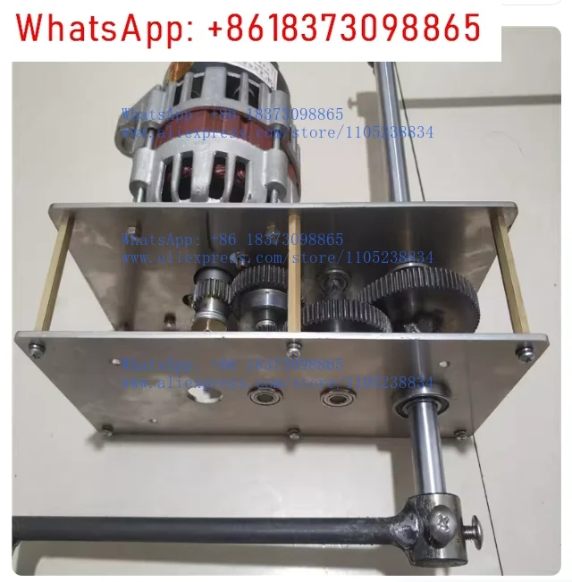 DC Pedal Generator Battery Charging AC Permanent Magnet Brushless High-power 12V 24V 2000W 220V 800W