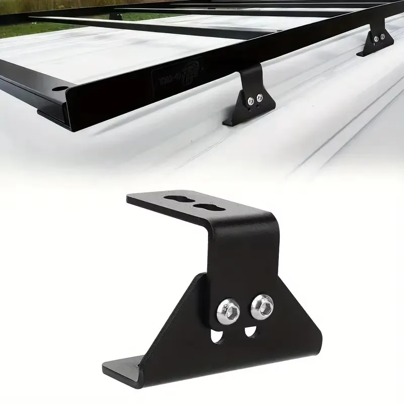 1Pc Car Roof Rack with A 90° Angle 65mm Stainless Steel Installation Brackets for VW T5 T6 T6.1 Adjustable Roof Rack Accessories