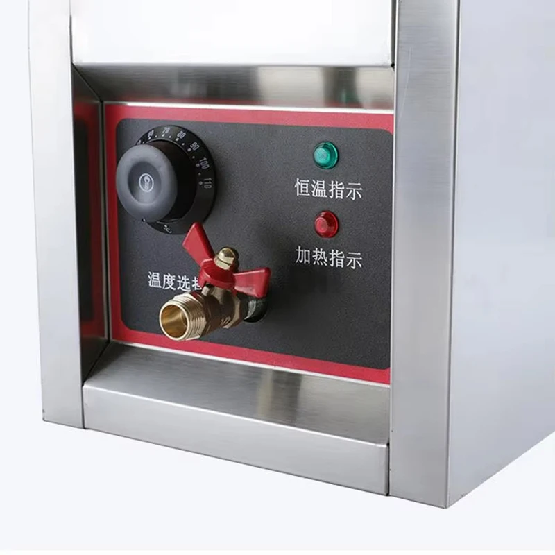 Электрическая плита для лапши 2000 Вт, 220 В, двойная кастрюля из нержавеющей стали для приготовления лапши с подогревом, машина для ресторана, кухни