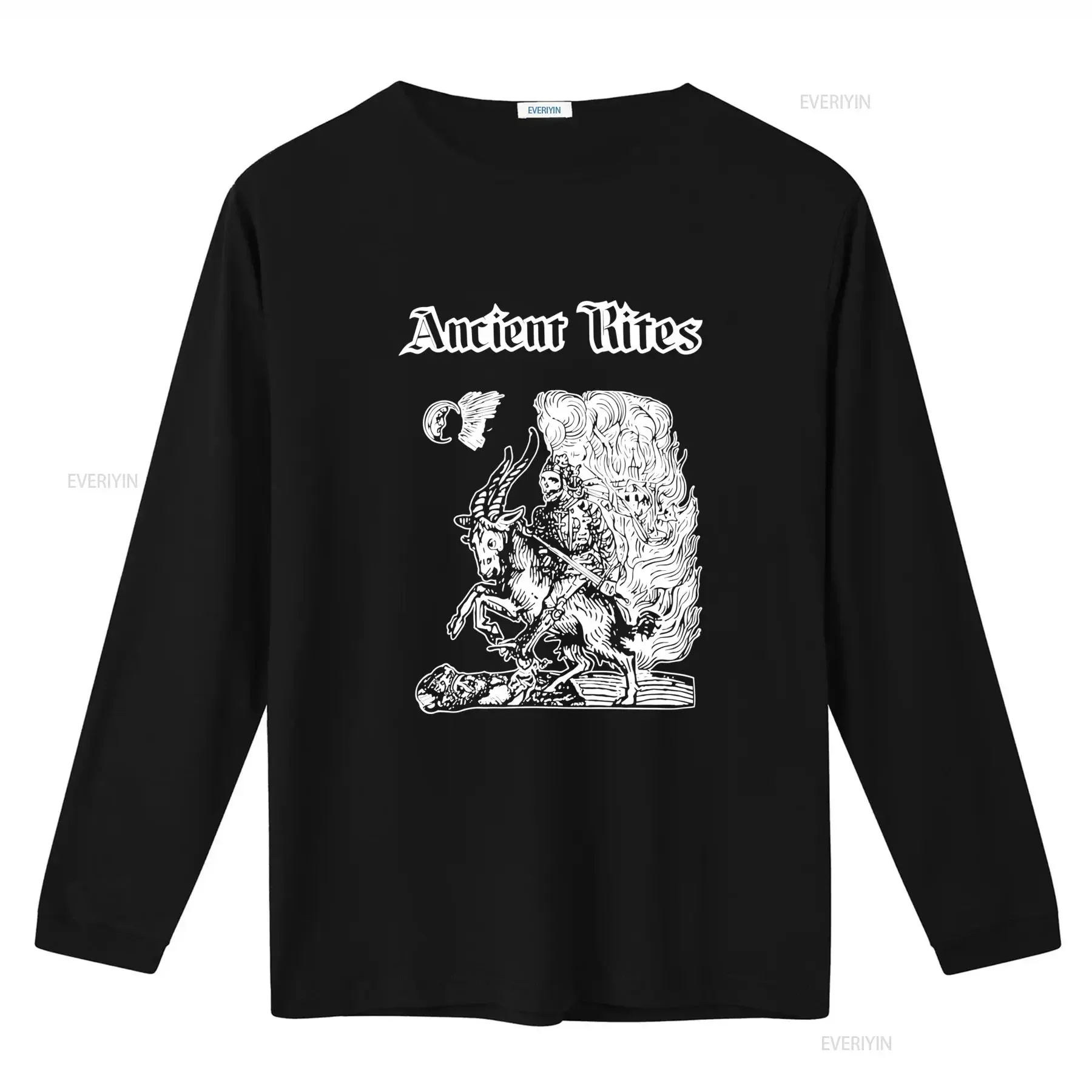Ancient Rites Official Black Metal Band T Shirt Belgium Available in Sizes S 5XL vintage Washed designer clothes Casual