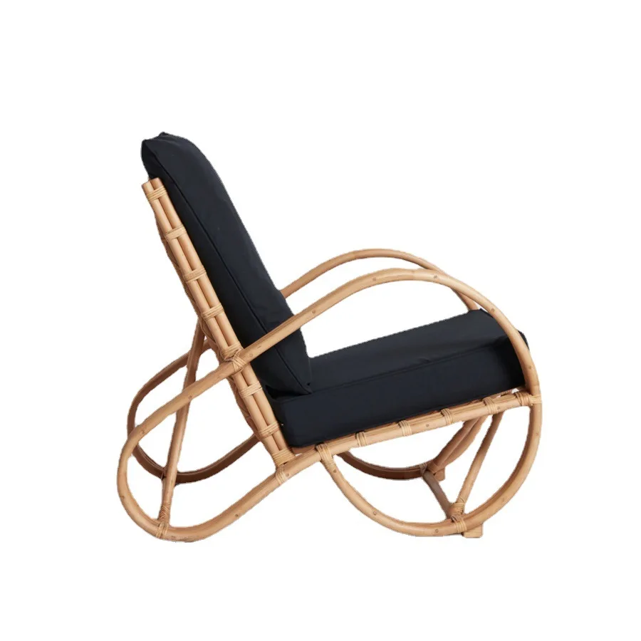

Nordic rattan recliner, Japanese-style home, balcony beach chair, outdoor courtyard hote