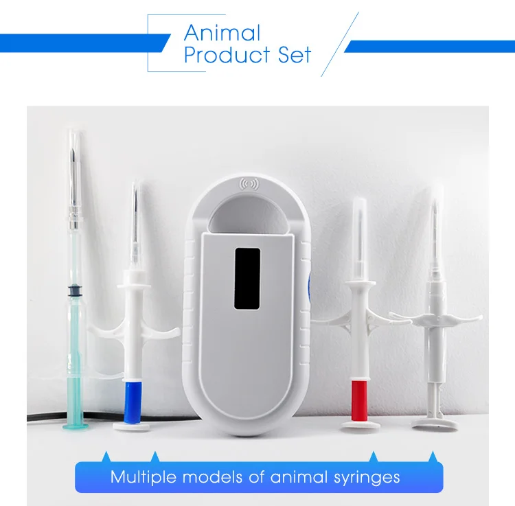 Varredor handheld do microchip do usb rfid do transponder da microchip do leitor animal de estimação da identificação de usb da promoção para o cão, gatos, cavalo