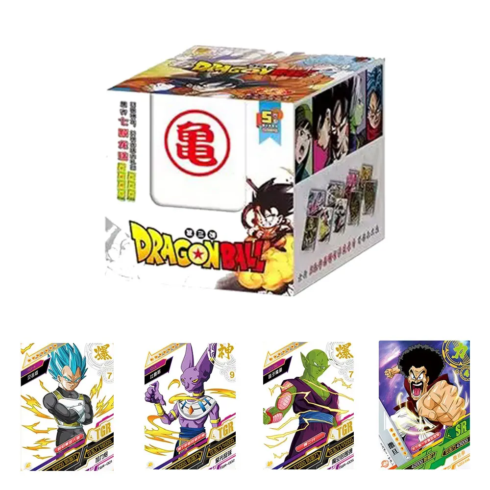 

Маленький динозавр Dragon Ball Z Booster Box Коллекционная карточная игра Super Saiyan Son Goku Коллекционная карта персонажей аниме Детская игрушка в подарок