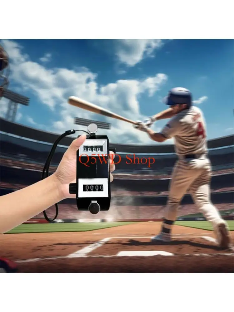 

Q5WD 4-значный счетчик ударов по счету, кликеры, счетчик ударов по гольфу со шнурком