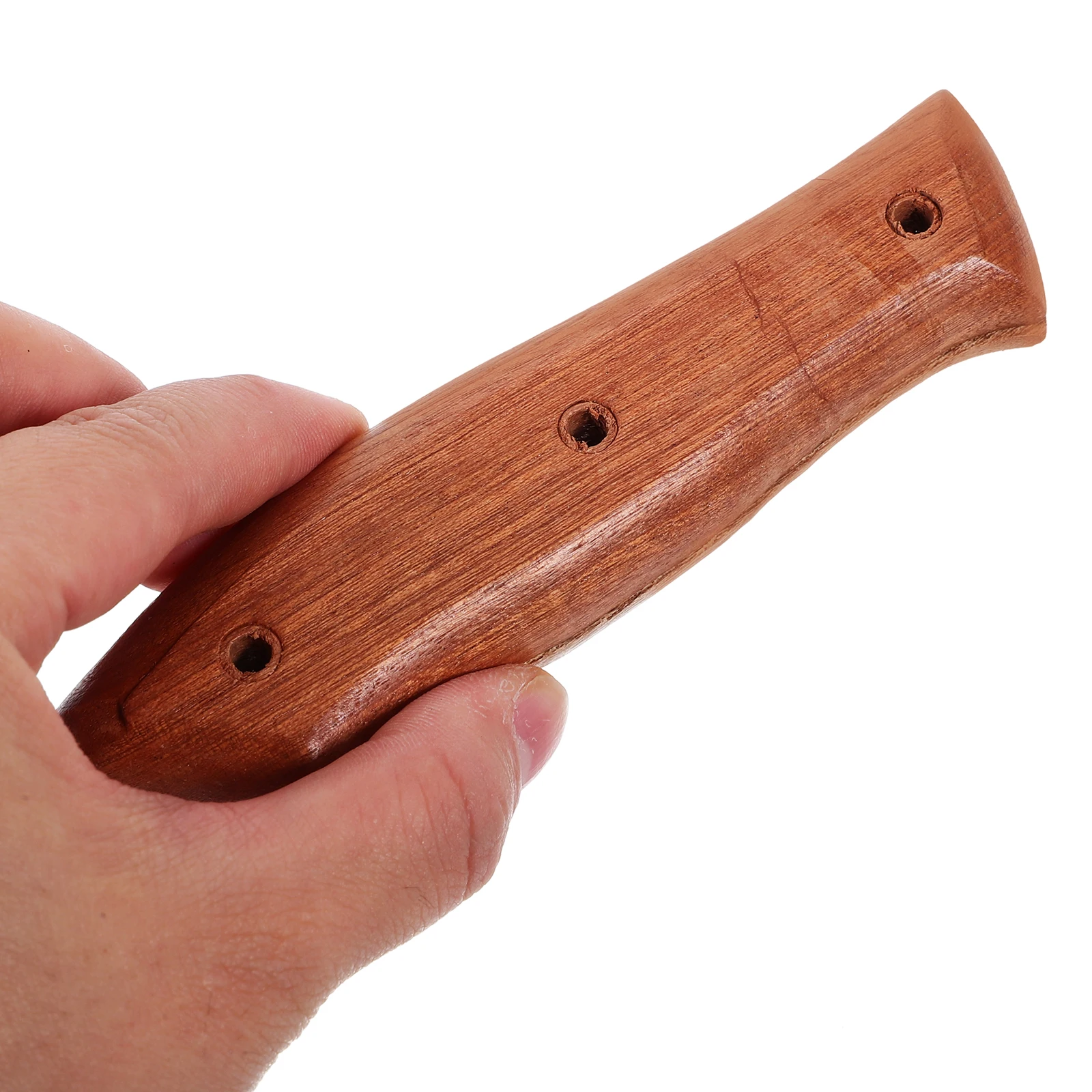 

2Pcs SolidWoodHandle DurableReplacementGrip KitchenRepair PracticalHandles WoodenKnifeSupplies RepairHandles KitchenCutterHandle