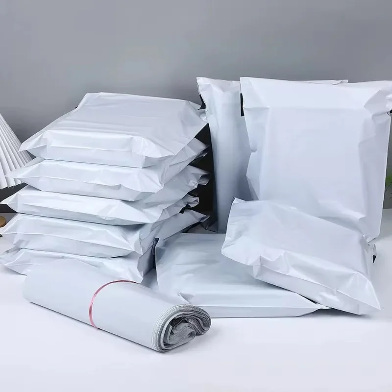 100Pcs Courier Bag Express Envelope PE Plastic Mailing Pouch 15x25cm-35x45cm Waterproof Self Sealing Bag For Shipping Delivery