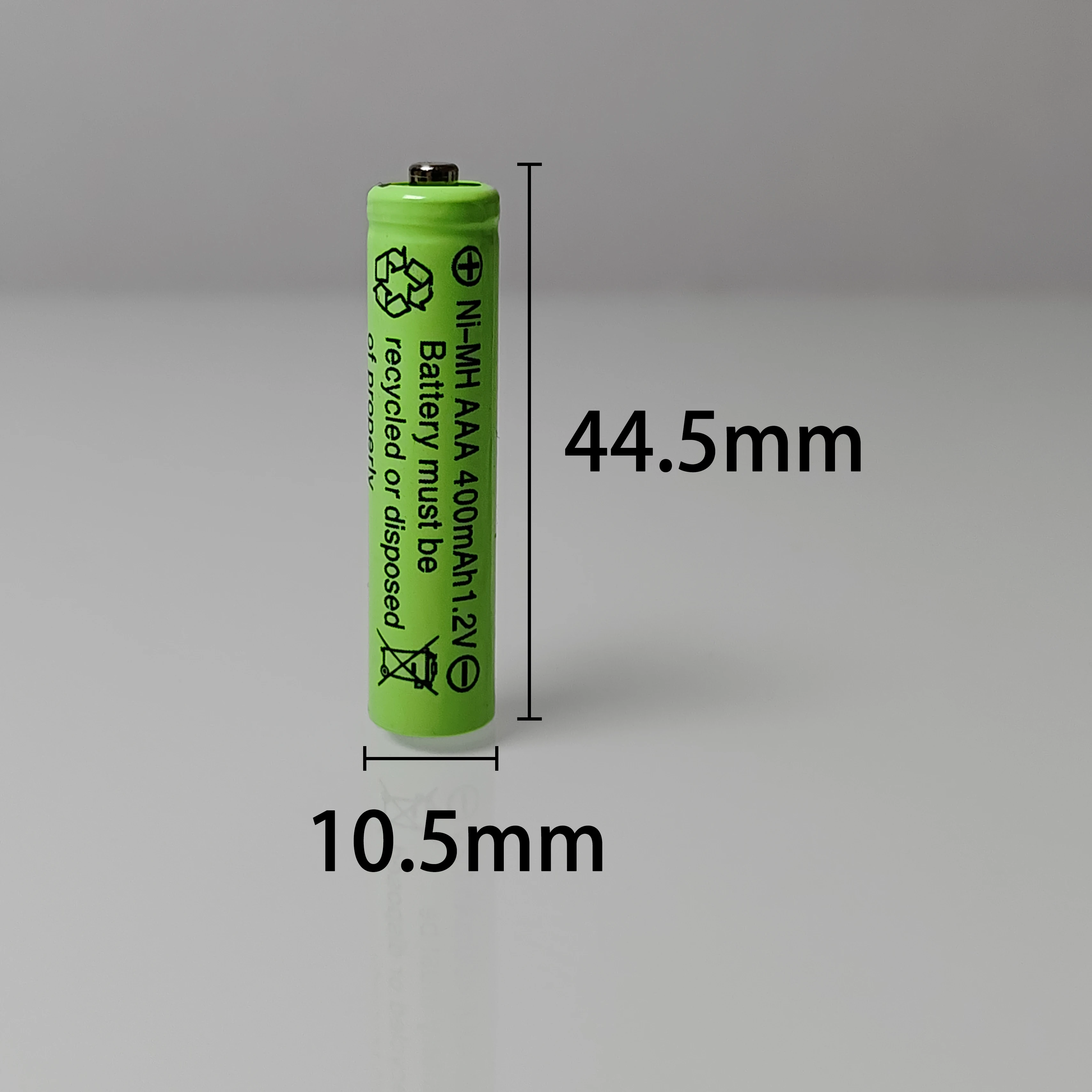 Аккумулятор Ni-MH AAA 1.2В 400мАч для пультов ДУ, игрушек, бритв: Долговечное решение для питания