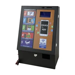 2023 New Ideas for Small Business Self Service Kiosk Tap Coin Operated Reverse Charging WiFi Vending Machines