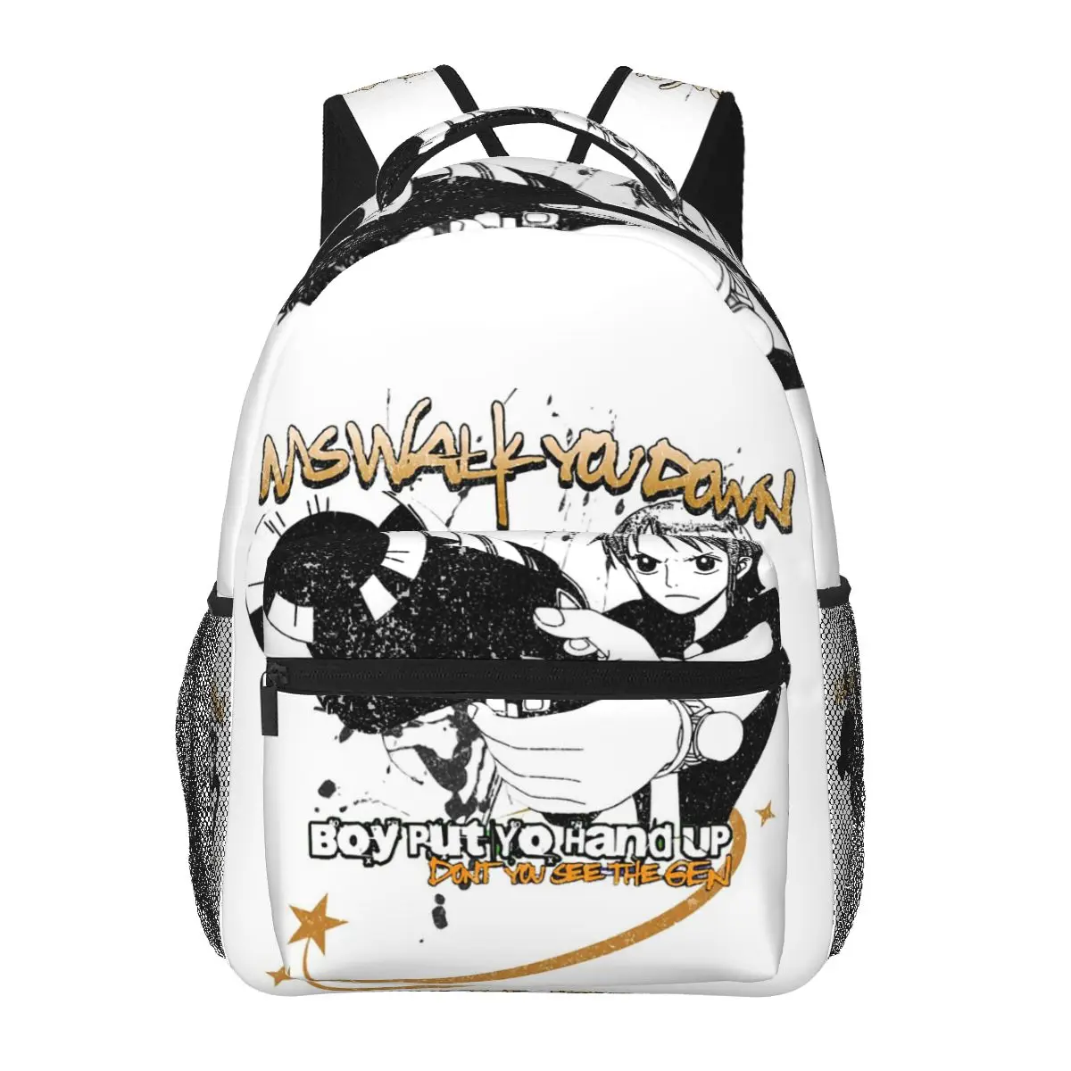 

Testy Again Ok Fot Test Backpack Hot Sale Daypack Large Capacity Children BookBag School Bag Shoulder Bags for Men Women