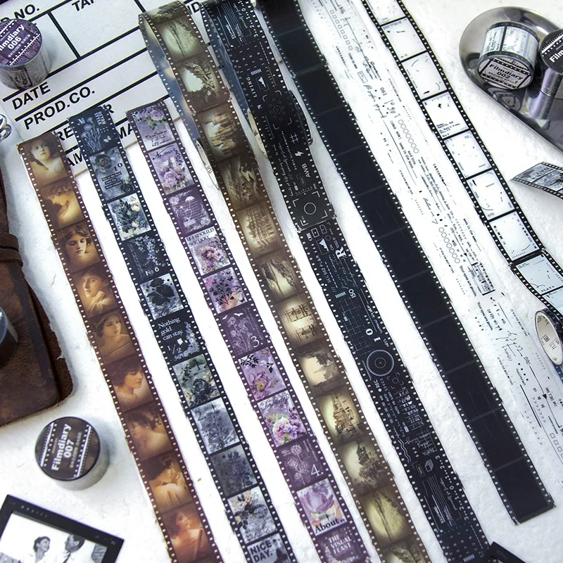 1pcs/1lot Decorative Adhesive tapes Film Diary Scrapbooking DIY Paper Scrapbooking Stickers