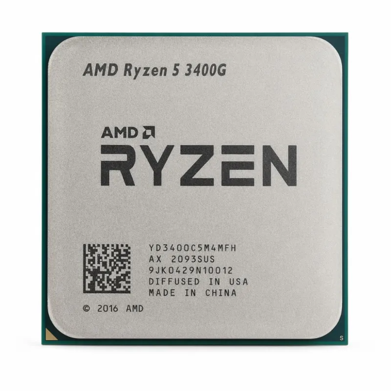Ryzen 5 3400G APU Mini ITX PC Processor 65W Low Power AM4 Socket CPU For Small Form Factor Desktop view 2