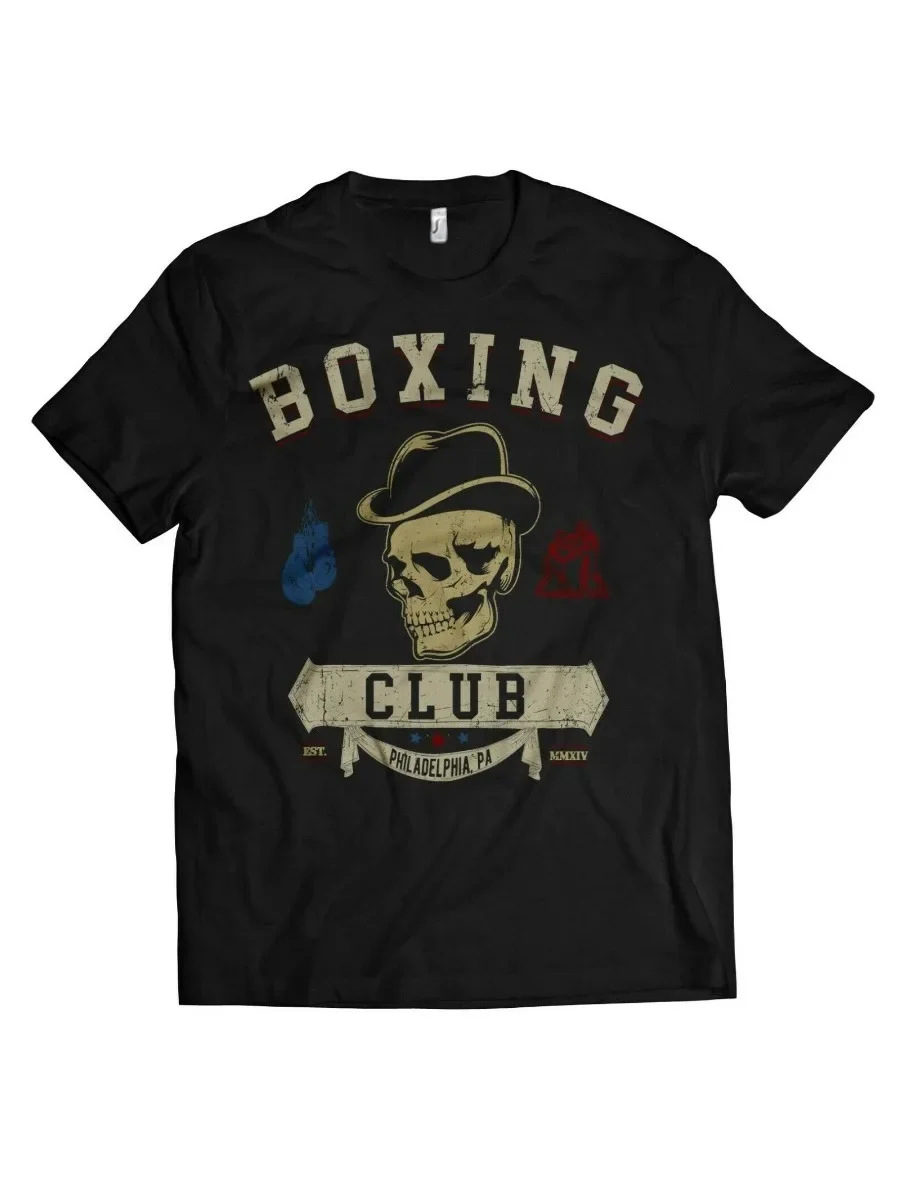 T-Shirt Boxing Club Old School Boxes Fight Mma Fight T-Shirt Gym