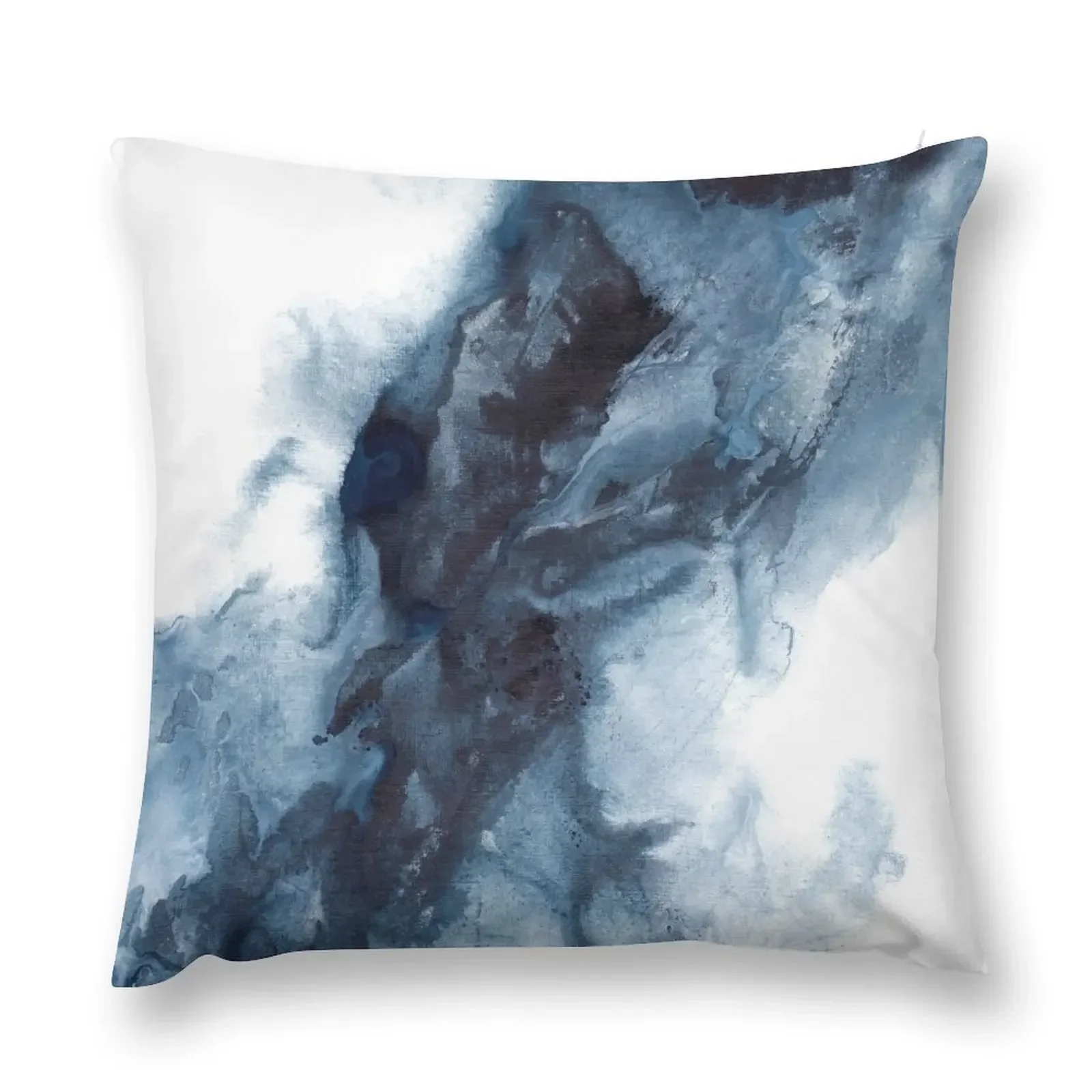 

Indigo Depths No. 1 Throw Pillow Cushion Cover christmas supplies Sofa Cushions Covers Christmas Covers pillow
