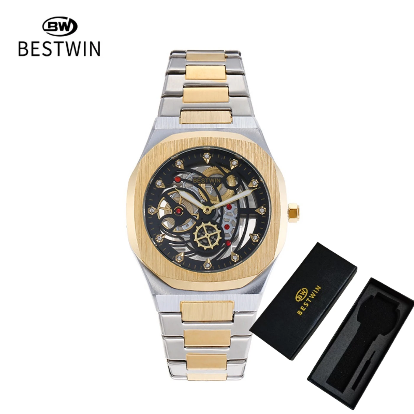 Men's Luxury Quartz Watch with Luminous Hands