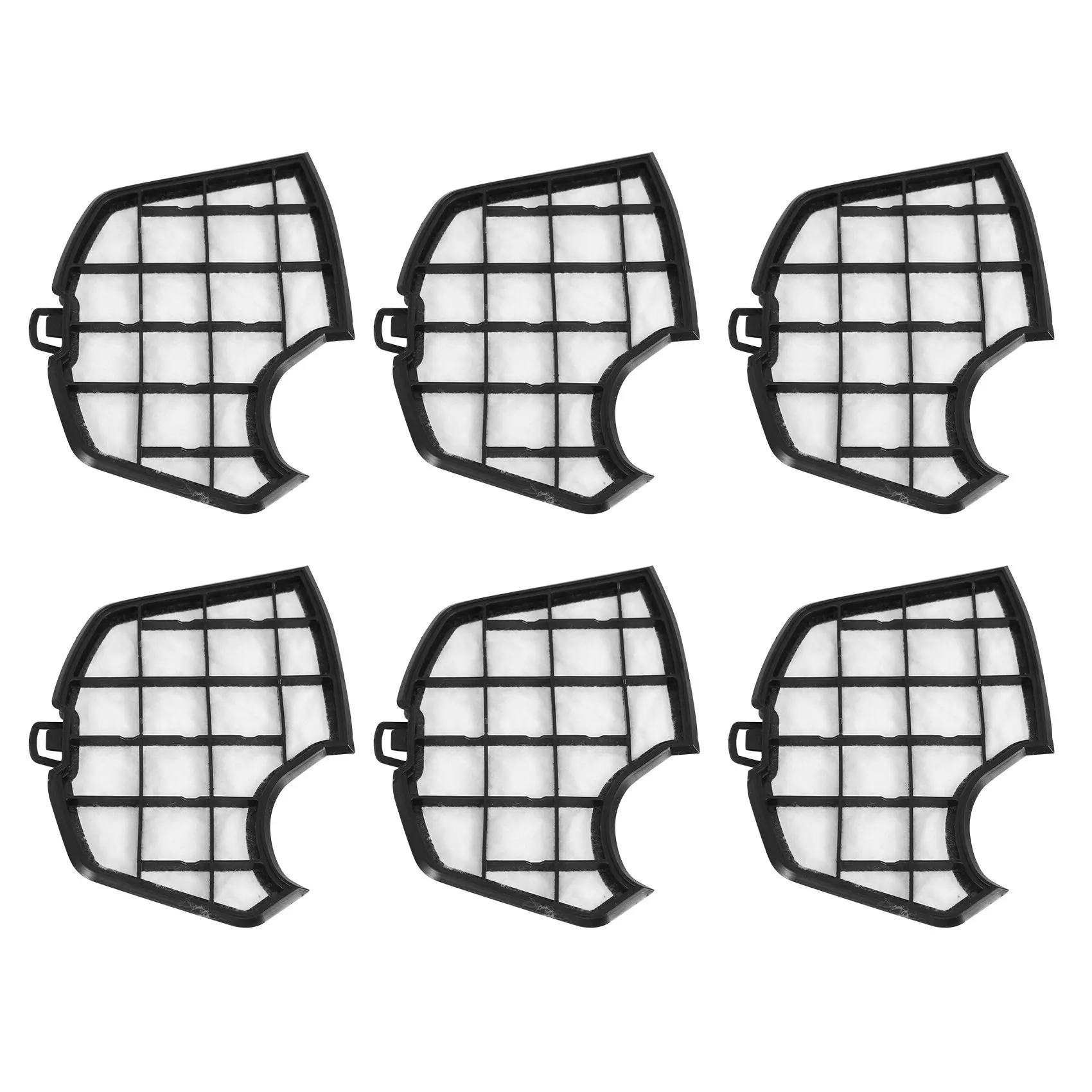 Vorwerk Kobold substituição filtros, proteção do motor, VK150, VK140 acessórios, 6pcs