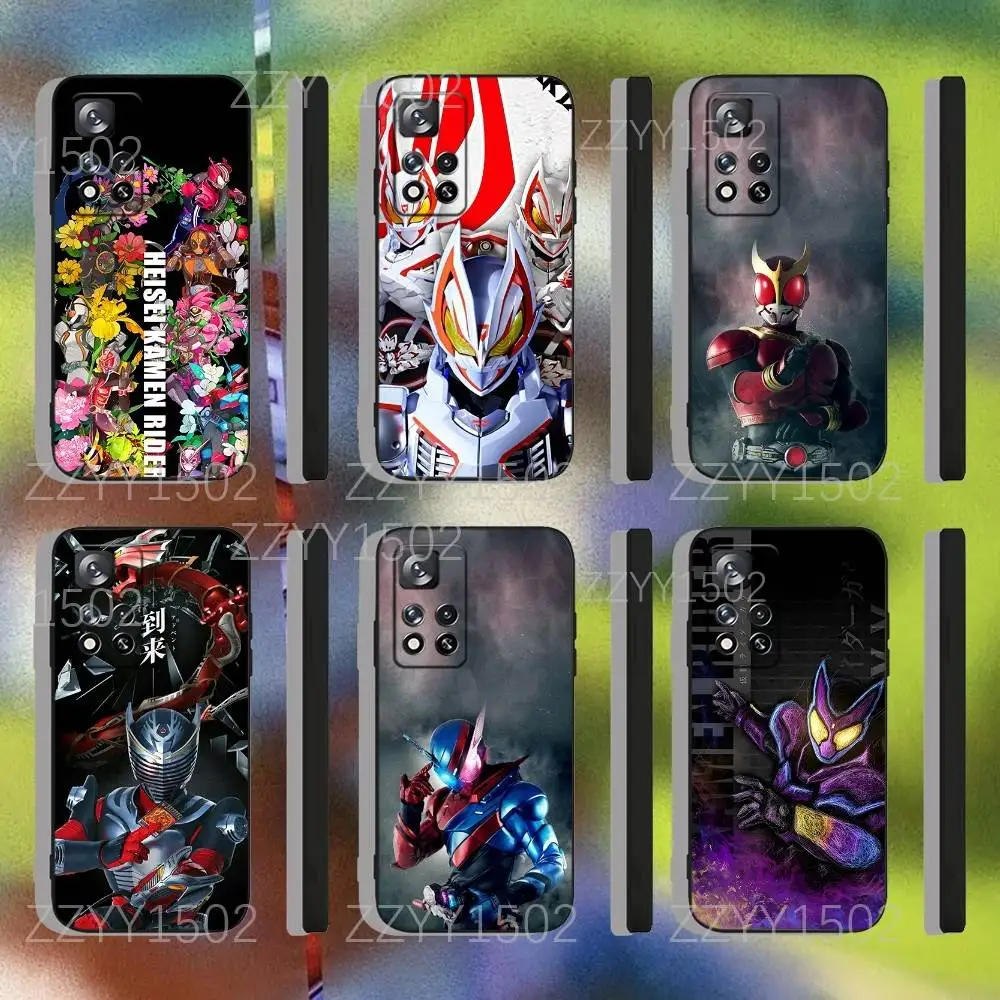 

K-KamenS Cool Rider For Samsung S25,S24,Ultra,S20,S30,Plus,S22,S23,Ultra,Plus,5G Black Silicone Soft Case
