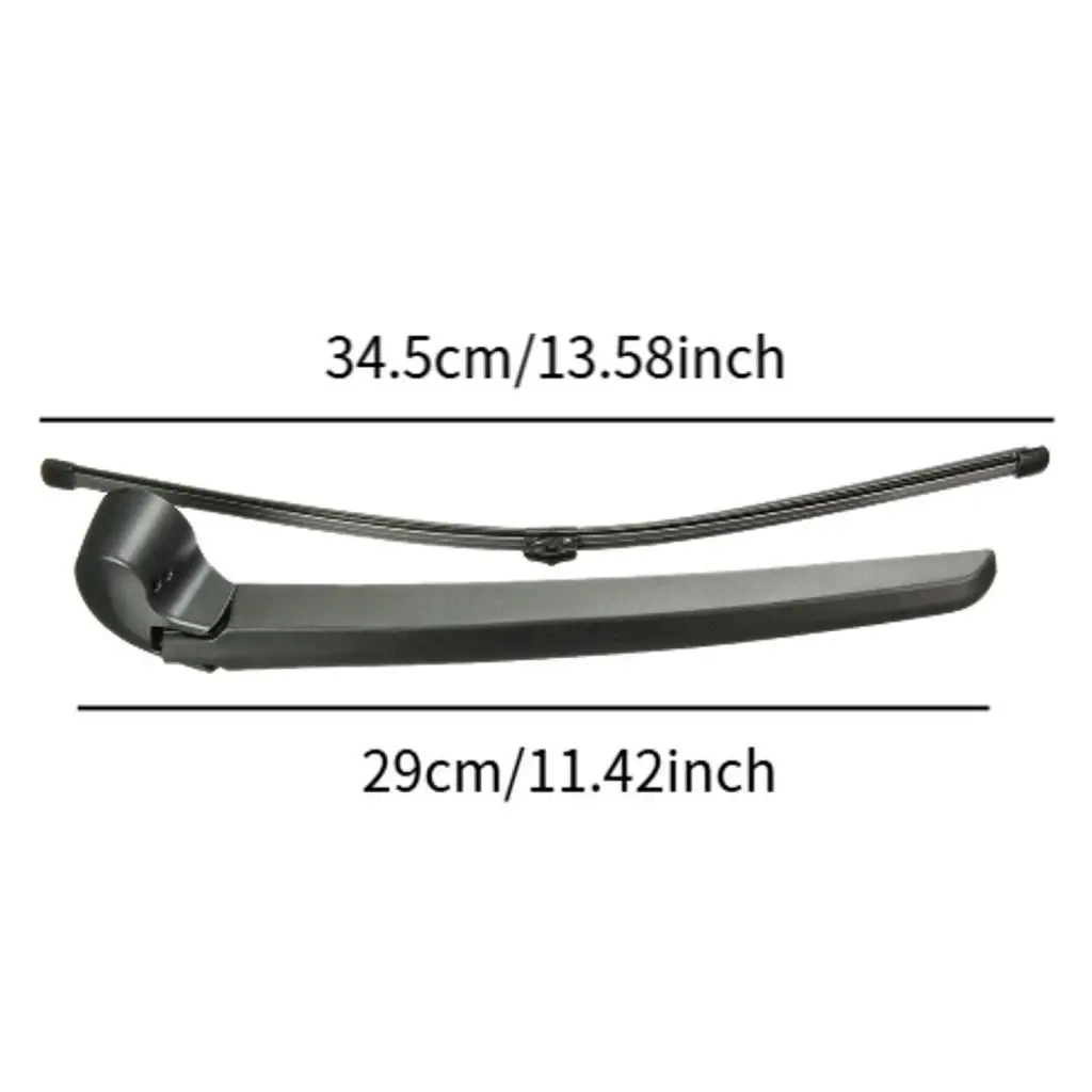 

Durable Rear Wiper Arm Blade Smooth Car Windscreen Cleaner for A4 B8 01-08 Replacement Solution