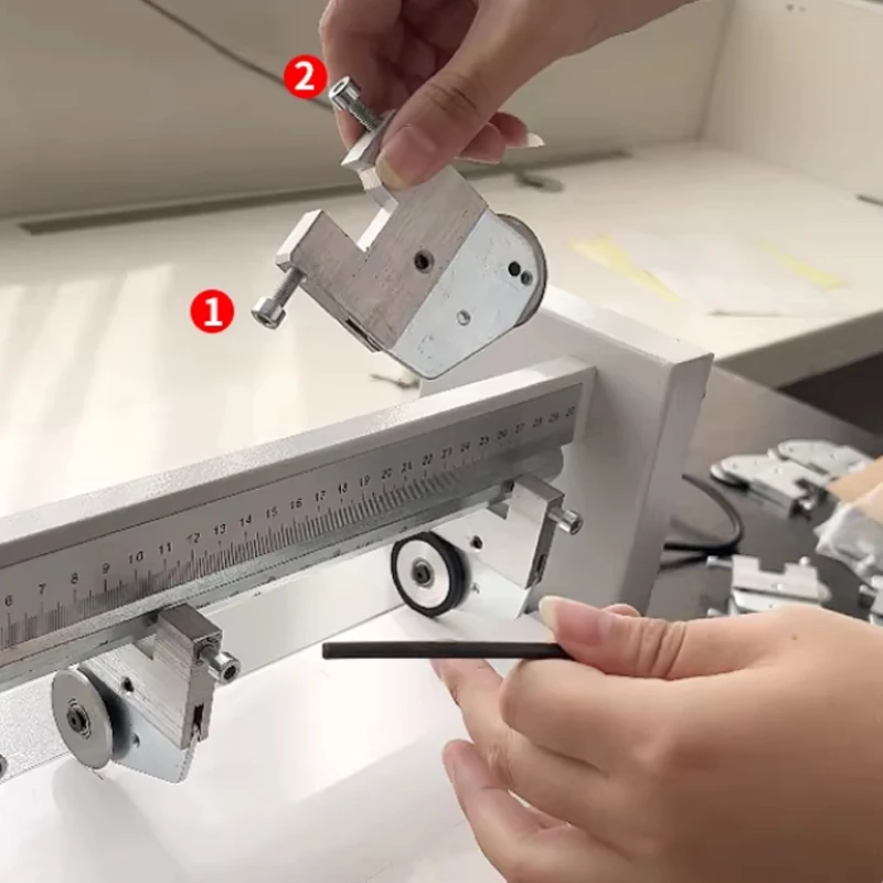 A4/A3 Dotted Line Machine Paper Creasing Machine Circular Knife Label Marking Adhesive Marking Machine Adjustable Speed