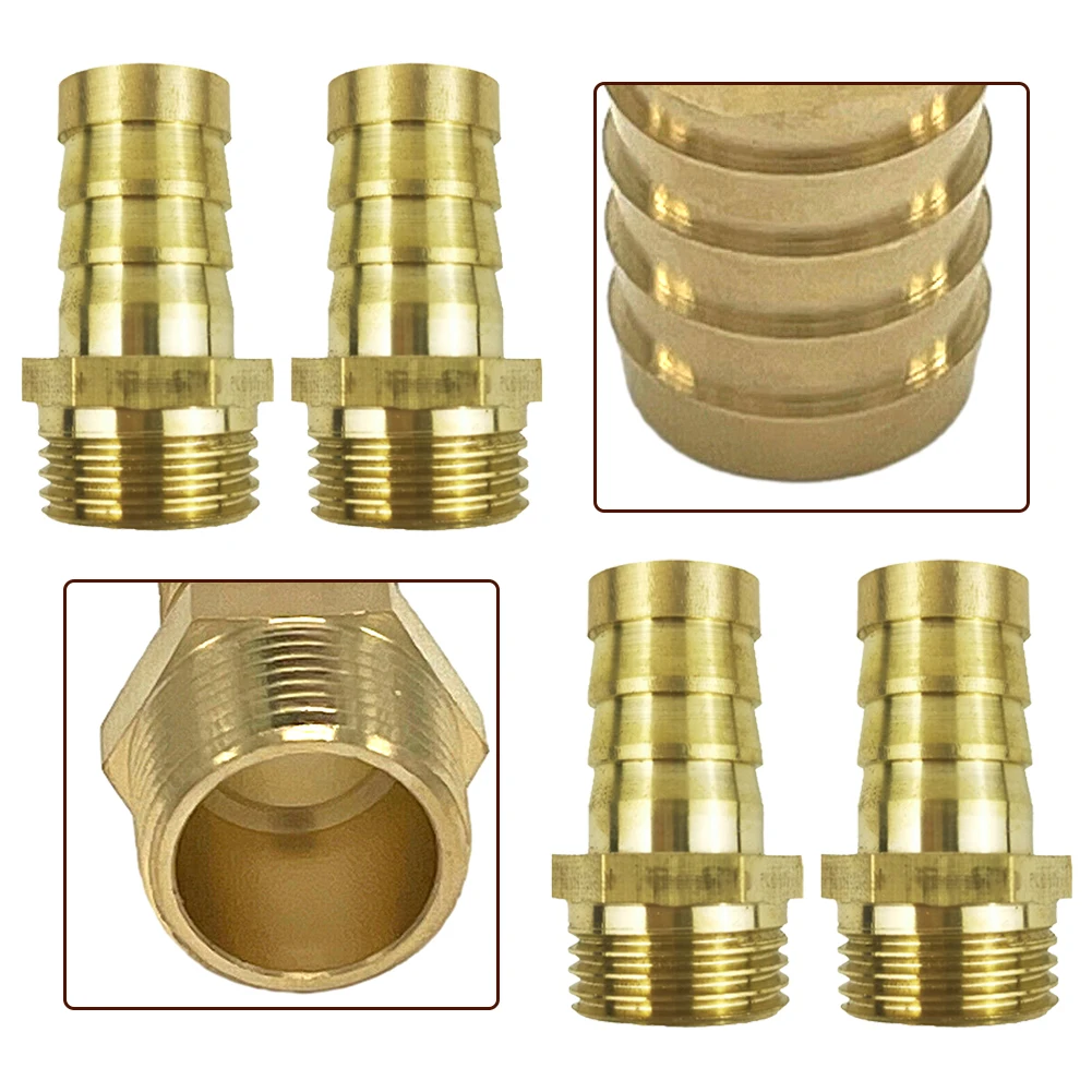 4PCS Brass Hose Fitting Adapter 3/4\