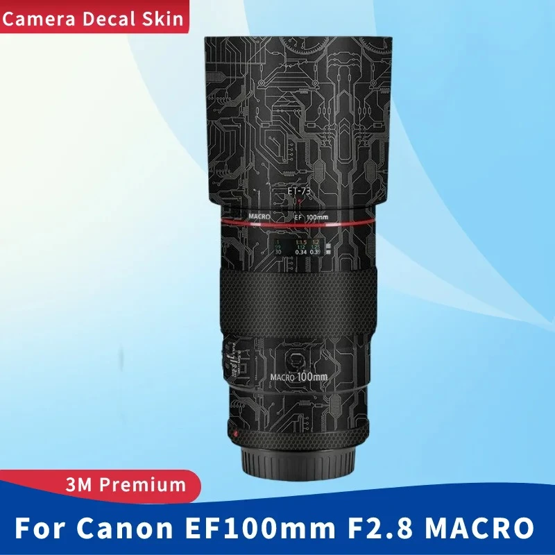 

Защитная пленка-наклейка для объектива EF 100mm F2.8 L IS USM MACRO, защитная пленка для корпуса объектива Canon EF100mm F2.8L IS USM MACRO