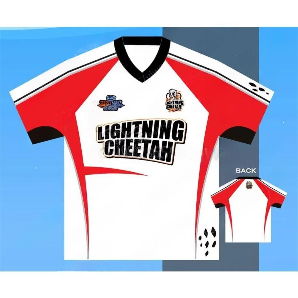 SHADOW EAGLE JERSEY | GMMTV STARLYMPICS 2026-27 Family Clothing Fashionable Casual Y2K Oversized Breathable Sportswear T-shirt