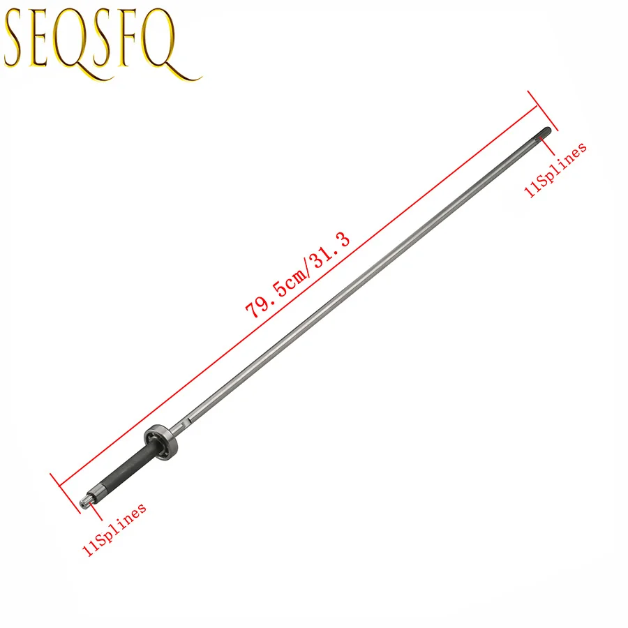 369-64302 Driver Shaft Long 79.5cm For Tohatsu Boat Engine 5HP 2T 4T 369-64302-0M 369-64302-1M 369-64302-0 Boat Engine Parts