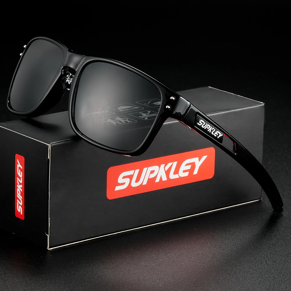 SUPKLEY Original Design Sports sunglasses Polarized Comfortable UV400 Sun Glasses For Men And Women Eyewear Accessory