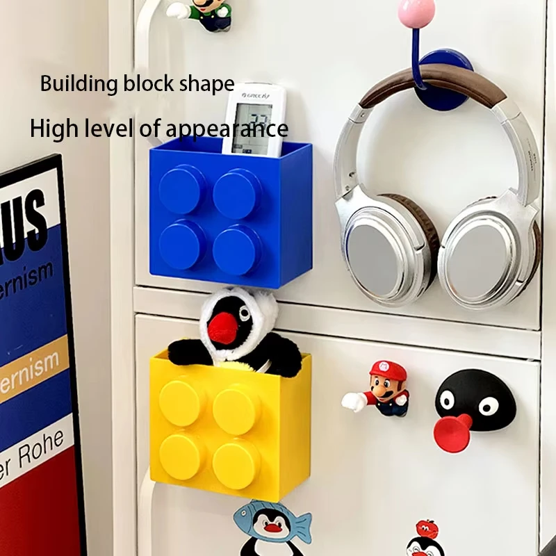 Magnetischer, an der Wand montierter Küchenstrohhalm mit schmalem Rand, Aufbewahrungsbox aus Frischhaltefolie, seitliches Aufbewahrungsregal für den Kühlschrank