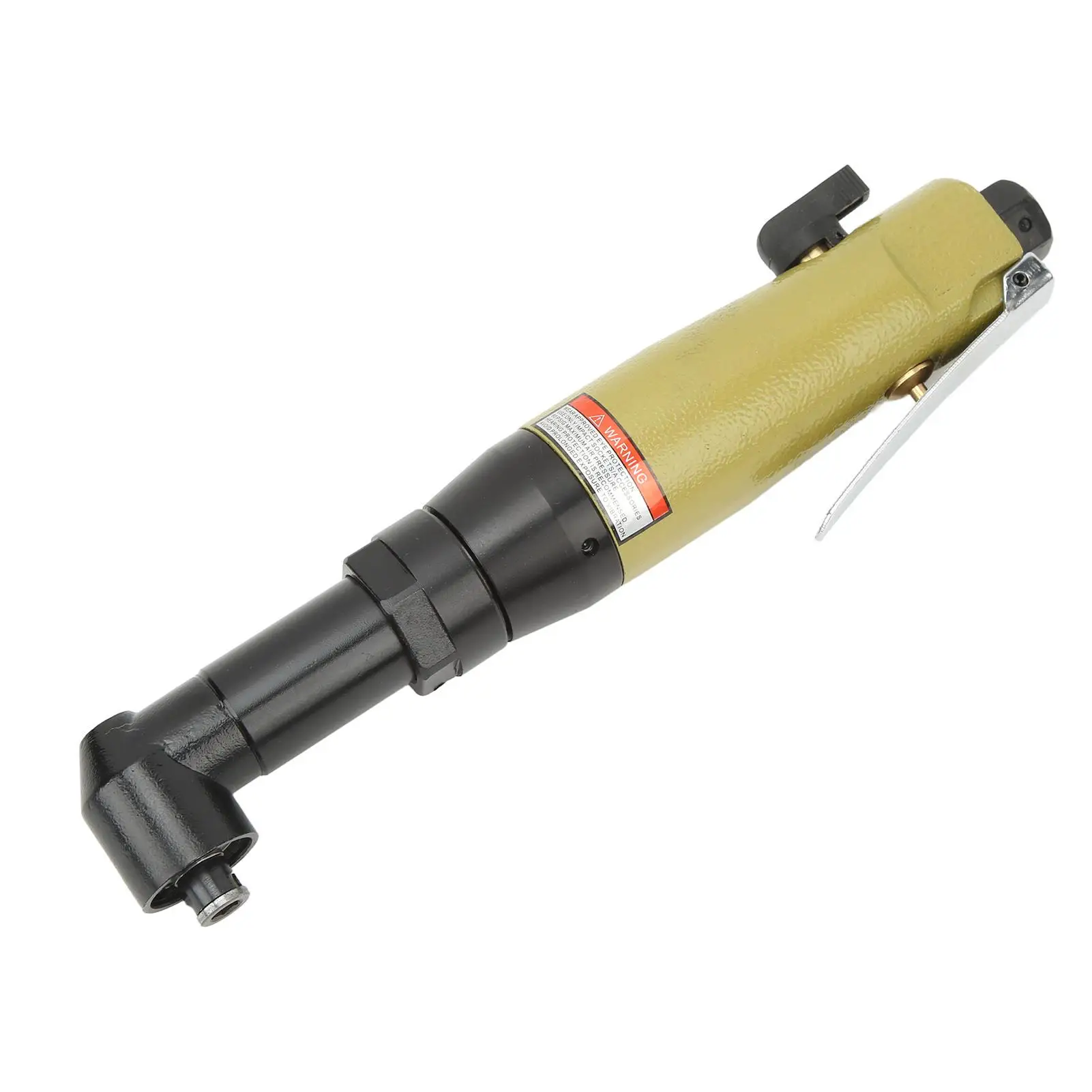 1/4” Pneumatic Screwdriver with Bits - Elbow Impact Tool, 0.5-0.7 MPa, 8500 RPM for Precision Screwing