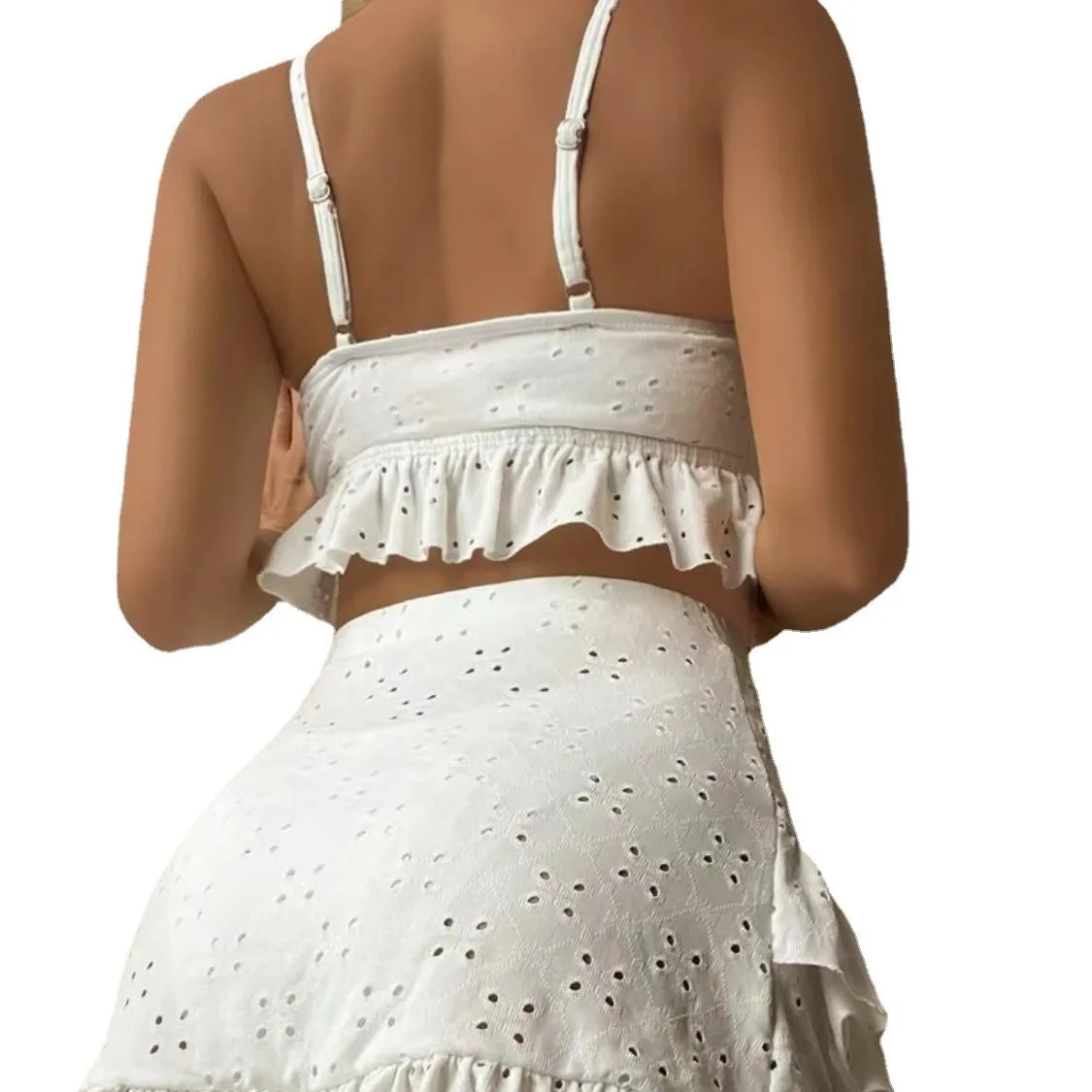 ชุดว่ายน้ำบิกินี่แบบเสื้อยืดสำหรับผู้หญิงสไตล์อนุรักษ์นิยมใหม่ปี 2024 ชุดชายหาด ชุดกีฬา ชุดโยคะ ชุดออกกำลังกาย อุปกรณ์สำหรับแฟนๆ