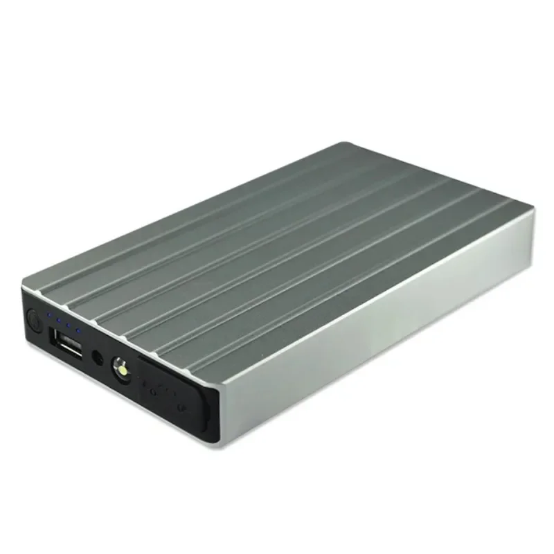 Aluminum Alloy 12V Car Jump Starter 6000mAh Mini Power Bank