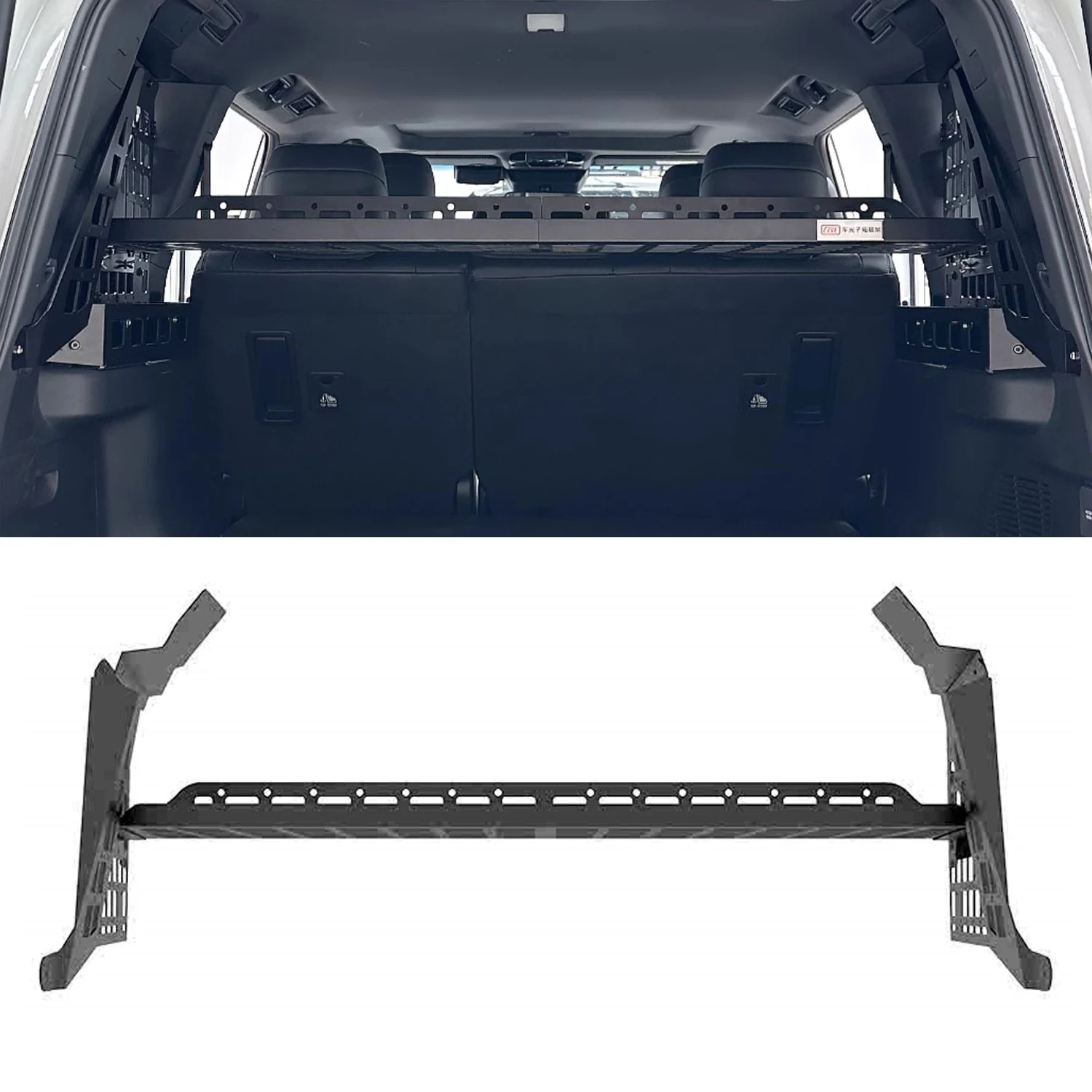 

For Toyota Land Cruiser Prado LC250 J250 2024 2025 Modular Storage Panel Shelf Rear Trunk Luggage Molle Panel For Lexus GX 550