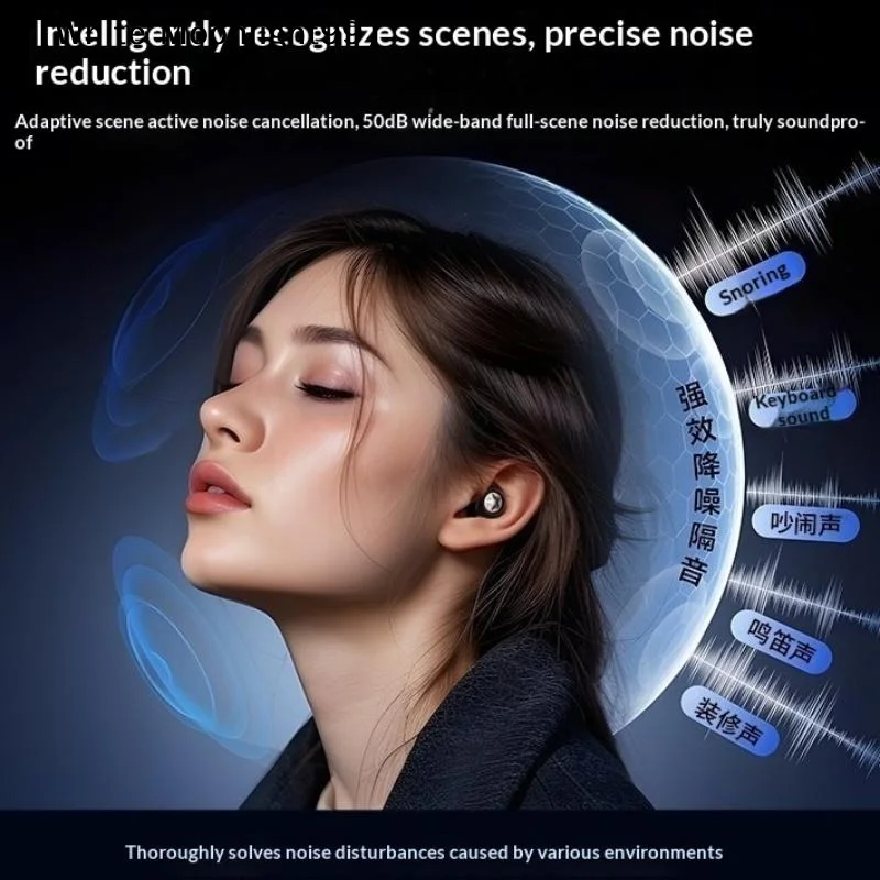 Ear Plugs For Sleeping Noise Cancelling Reduction Soft Silicone EarPlug For Concert Travel Focus For Hearing Protection〔White〕