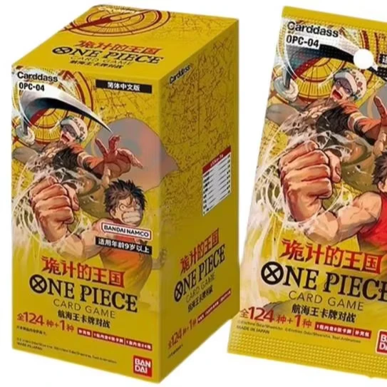 

A Bandai Originales One PieceS Collection Cards OP06 Trading Box Card OP05 Luffy Rare Cards In Japanese Collector Gift