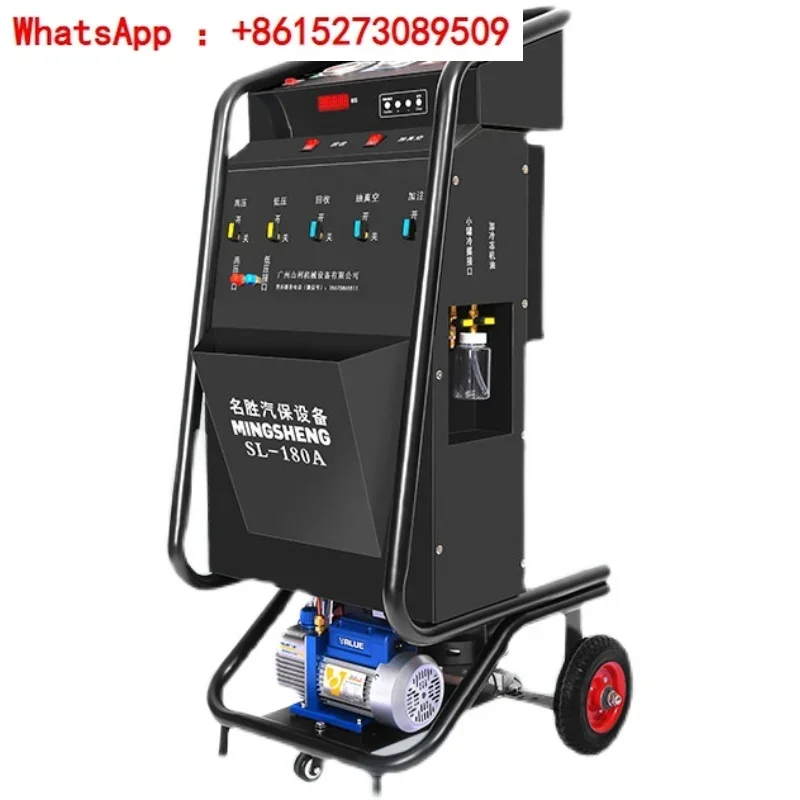 R134A refrigerant recovery and purification equipment for automotive air conditioning refrigerant recycling and filling machine