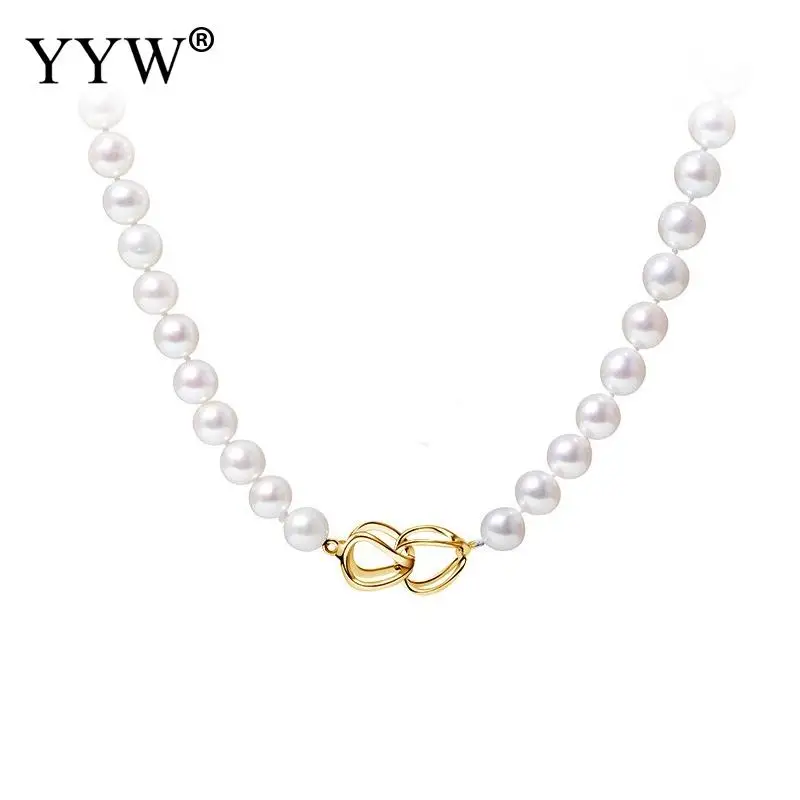 Luxury Pearl Necklace Natural Freshwater Pearls Fashion Long Sweater Chain For Women Engagement Gift Sold Per 92cm Strand