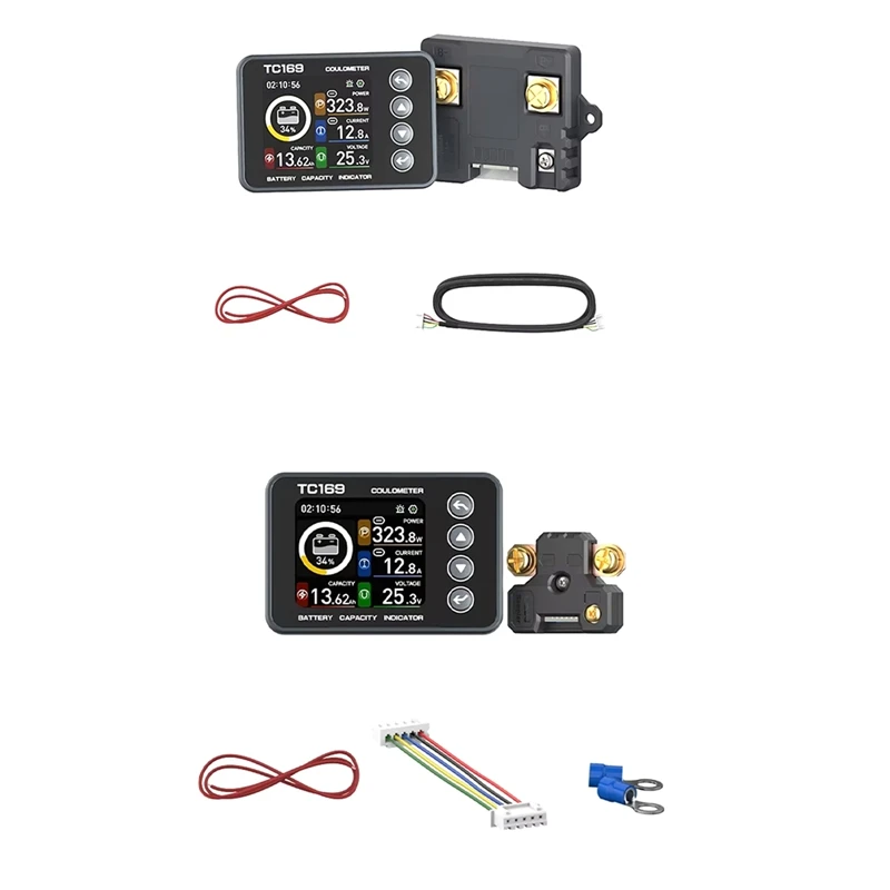 

TC169 Color Screen Curon Electric Calcus Timphotospholtic Iron Clear Battery Power Display Table Bundle