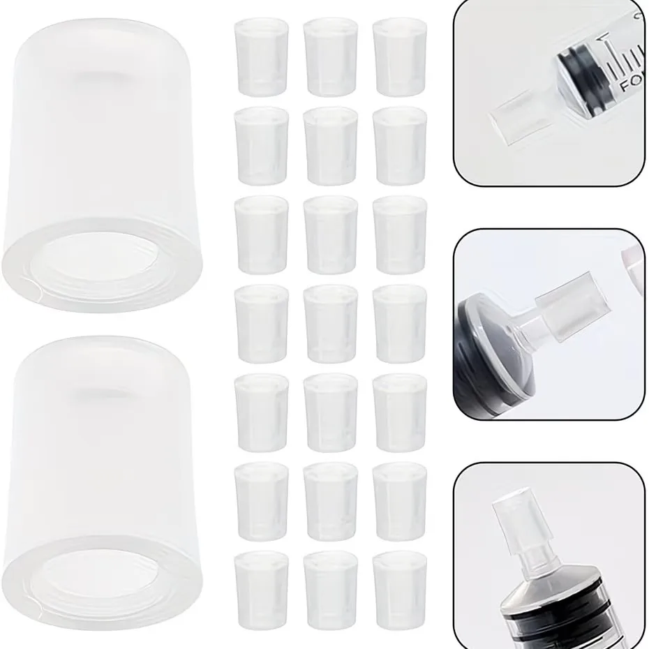 3er/30er/100er-Set Parfüm-Nachfülladapter, Parfüm-Dosierpumpe, Flüssigkeits-Extraktionsadapter aus Kunststoff, Flüssigkeitsadapter-Applikator, Adapter-Spritzen-Dosierpumpe
