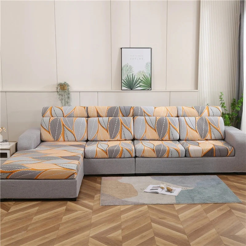 Elastic Sofa Seat Cover for Living Room Soft Couch Cover Full Wrap Backrest Cover Cushion Cover