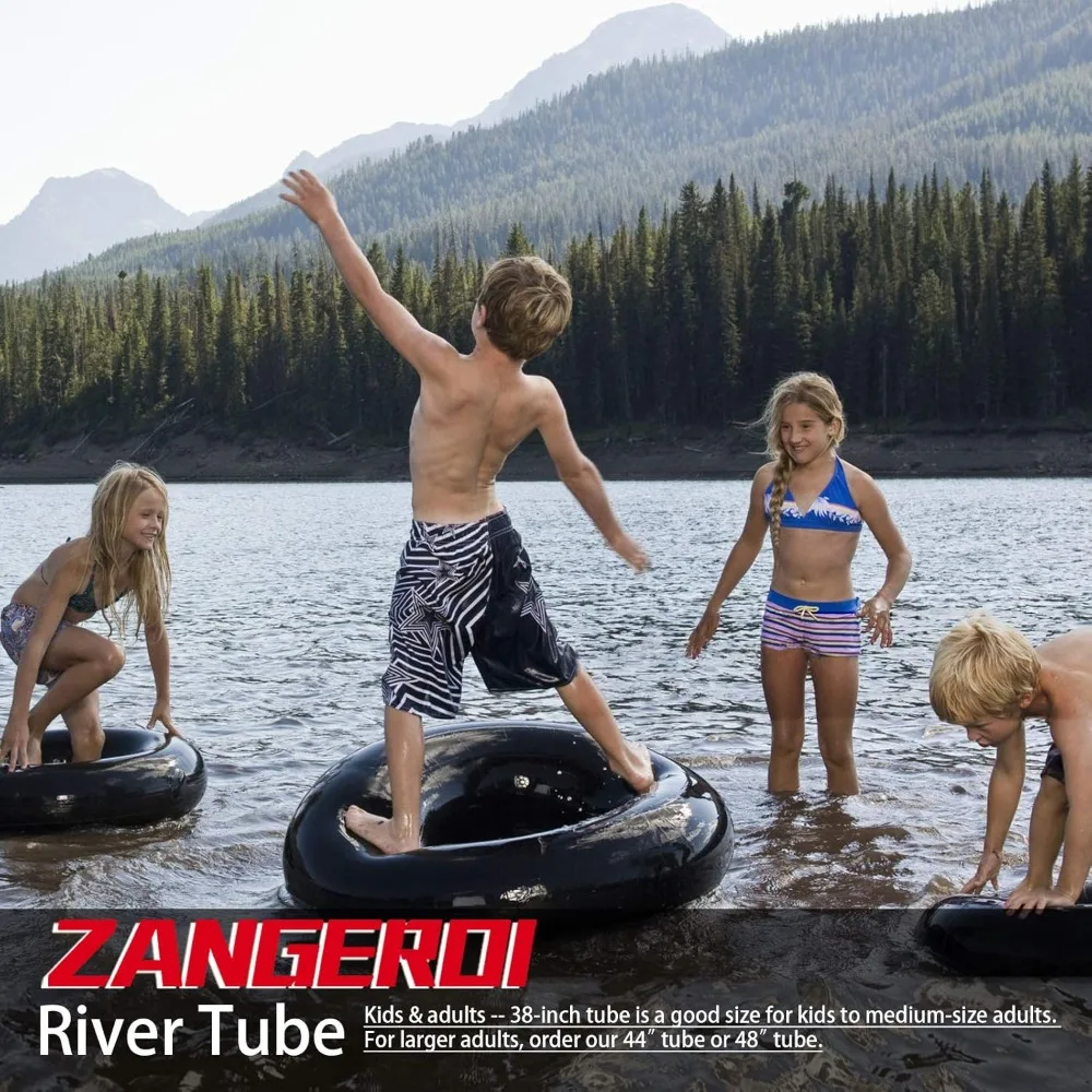 

River Tube for Floating Heavy Duty Rubber Snow Tube River Tube, Sledding Float Pool Closing Inner Tube Truck Inner Tubes