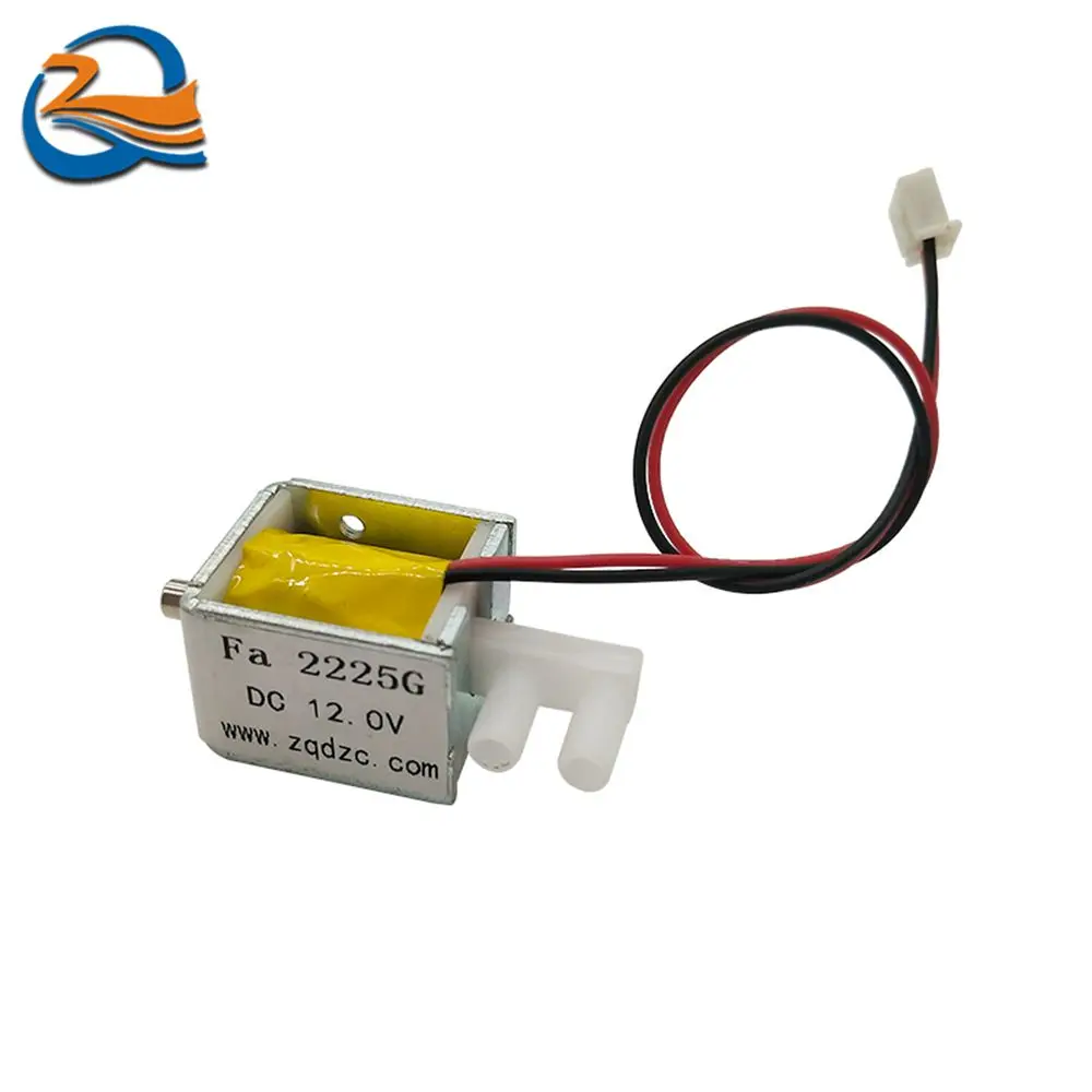 

ZQ Miniature Solenoid Valve Solenoid Valve Normally Open/Closed DC 12V Electric Water Valve Vent Valve N/C for Garden Watering